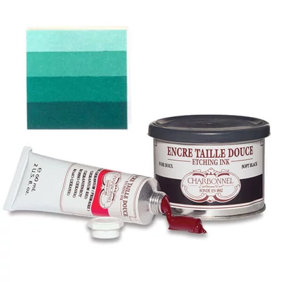 Charbonnel tinta za bakropis, 60 ml - viridian