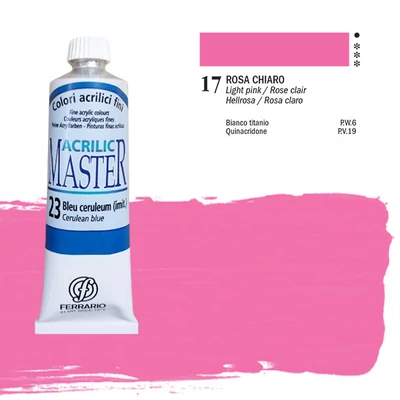 Ferrario Master akrilna boja, 60 ml - 17 , light pink