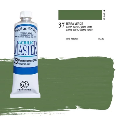 Ferrario Master akrilna boja, 60 ml - 37, green earth