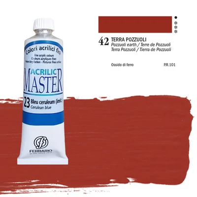 Ferrario Master akrilna boja, 60 ml - 42, pozzuoli earth