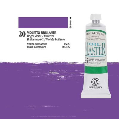 Ferrario Master uljana boja, 60 ml - 20, bright violet