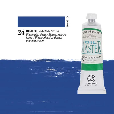 Ferrario Master uljana boja, 60 ml - 24, ultramarine deep