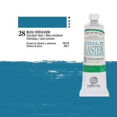 Ferrario Master uljana boja, 60 ml - 28, cerulean blue