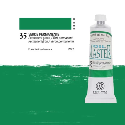 Ferrario Master uljana boja, 60 ml - 35, permanent green