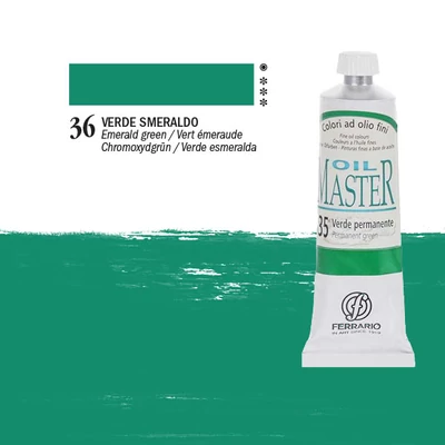 Ferrario Master uljana boja, 60 ml - 36, emerald green