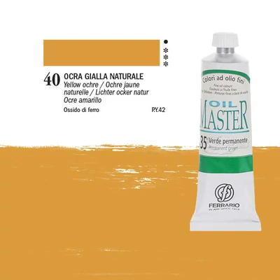 Ferrario Master uljana boja, 60 ml - 40, yellow ochre