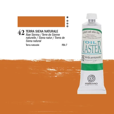 Ferrario Master uljana boja, 60 ml - 42, raw sienna