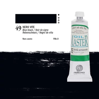 Ferrario Master uljana boja, 60 ml - 49, blue black