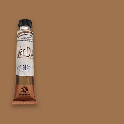 Ferrario Van Dyck uljana boja, 20 ml - 24, gold ochre