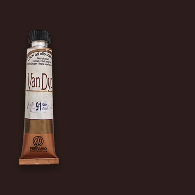 Ferrario Van Dyck uljana boja, 20 ml - 34, caput mortuum