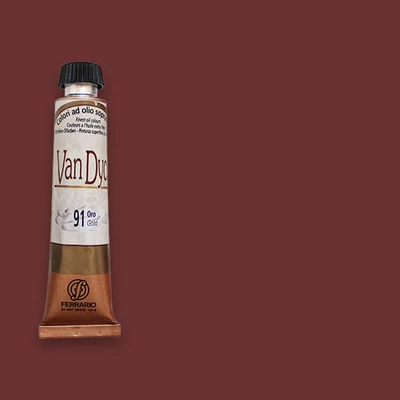 Ferrario Van Dyck uljana boja, 20 ml - 38, purple madder