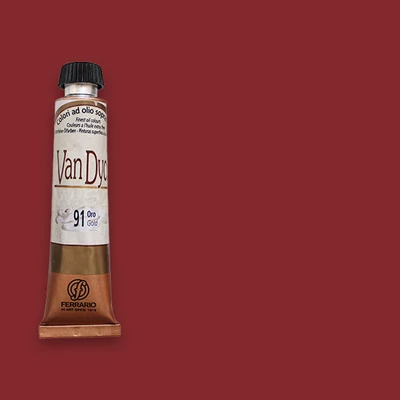 Ferrario Van Dyck uljana boja, 20 ml - 40, rose madder carmine