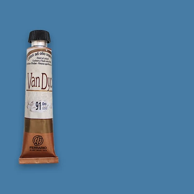 Ferrario Van Dyck uljana boja, 20 ml - 54, cerulean blue