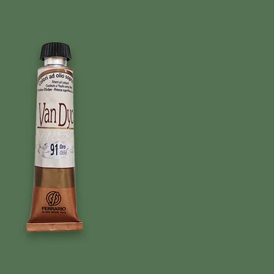Ferrario Van Dyck uljana boja, 20 ml - 62, oxide of chromium