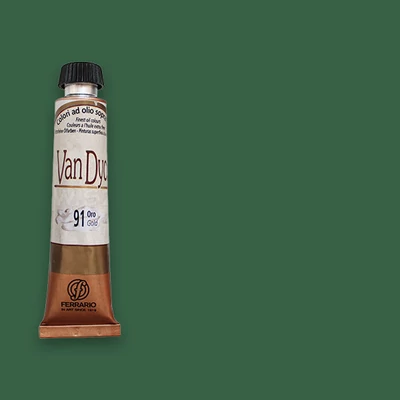 Ferrario Van Dyck uljana boja, 20 ml - 64, cinnabar green deep
