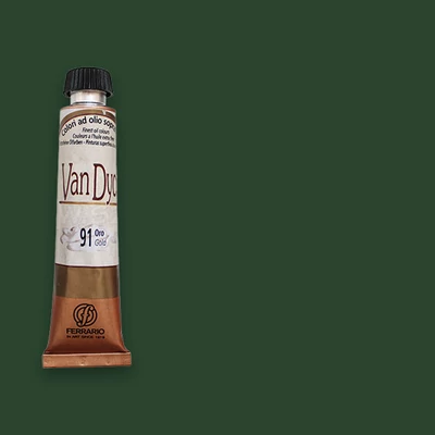 Ferrario Van Dyck uljana boja, 20 ml - 69, sap green