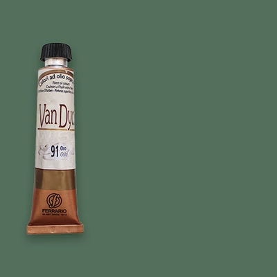 Ferrario Van Dyck uljana boja, 20 ml - 70, green earth