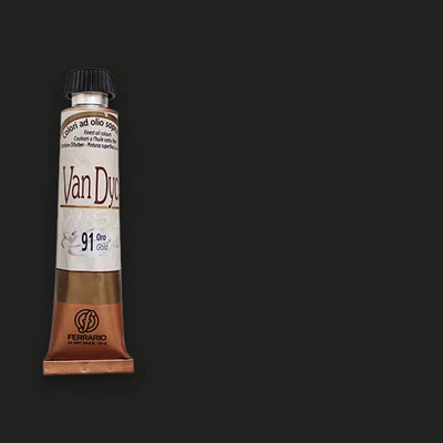 Ferrario Van Dyck uljana boja, 20 ml - 74, transparent brown