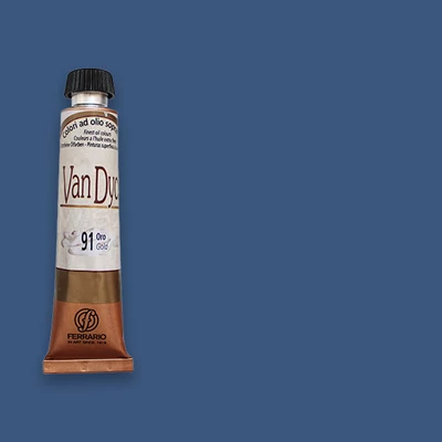 Ferrario Van Dyck uljana boja, 20 ml - 85, cyan blue
