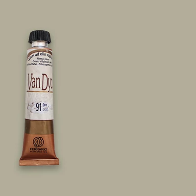 Ferrario Van Dyck uljana boja, 20 ml - 90, silver