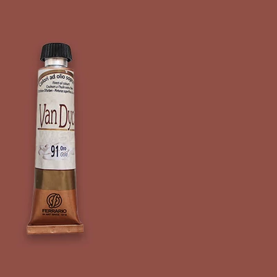 Ferrario Van Dyck uljana boja, 20 ml - 94, copper
