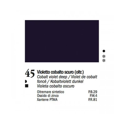 Ferrario Van Dyck uljana boja, 20 ml - 45, cobalt violet dark