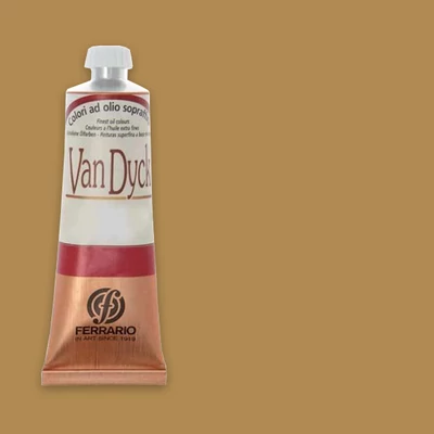 Ferrario Van Dyck uljana boja, 60 ml - 23, yellow ochre