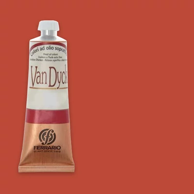 Ferrario Van Dyck uljana boja, 60 ml - 27, cadmium red light