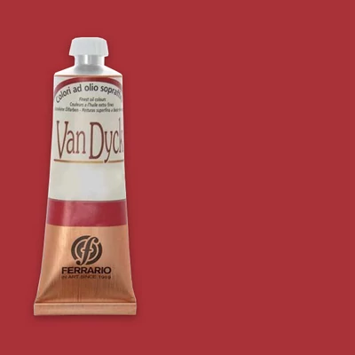 Ferrario Van Dyck uljana boja, 60 ml - 28, cadmium red deep
