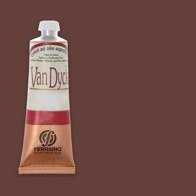 Ferrario Van Dyck uljana boja, 60 ml - 32, indian red