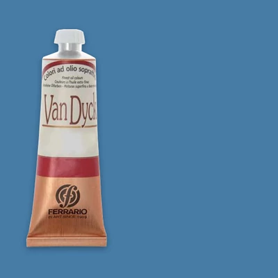 Ferrario Van Dyck uljana boja, 60 ml - 54, cerulean blue