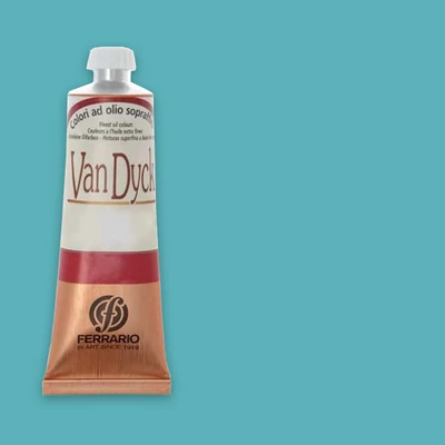 Ferrario Van Dyck uljana boja, 60 ml - 80, turquoise blue