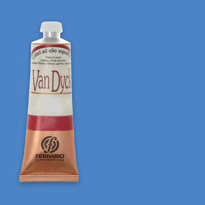 Ferrario Van Dyck uljana boja, 60 ml - 87, king's blue deep