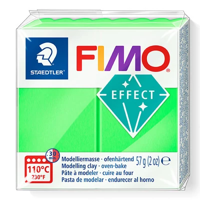 FIMO Neon Effect pečena glina, 57 g - neon zeleni (8010-501)