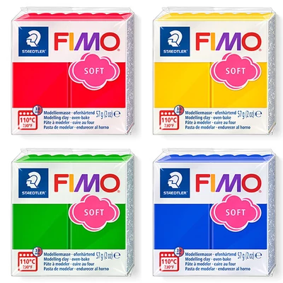 FIMO Soft pečena glina, 57 g - u raznim bojama