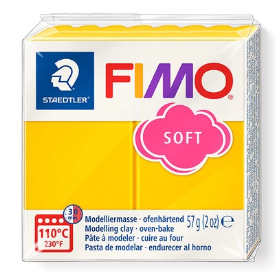FIMO Soft pečena glina, 57 g - sunčano žuti (8020-16)