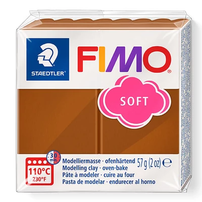 FIMO Soft pečena glina, 57 g - karamel (8020-7)