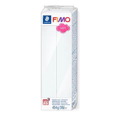 FIMO Soft pečena glina, 454 g - bijeli 8021-0