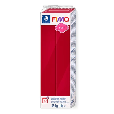 FIMO Soft pečena glina, 454 g - trešnja crvena 8021-26