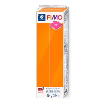 FIMO Soft pečena glina, 454 g - mandarina 8021-42
