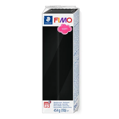 FIMO Soft pečena glina, 454 g - crni 8021-9