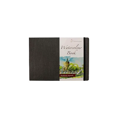 Hahnemühle Watercolor Book akvarel bilježnica, 200 g, 30 listova - A6, pejzaž