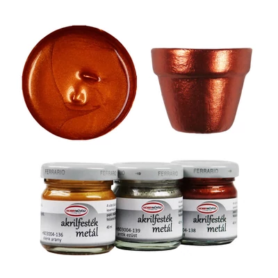 Hobby artist akrilna boja, 40 ml - metalik, 138, bakar
