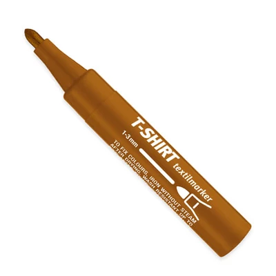 Marker za tekstil za majice - smeđi, 31