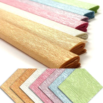 Krep papir, 50x200 cm, sedef - u raznim bojama