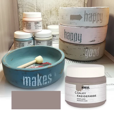 Boja za kredu, Kreul, Chalky, 150 ml - svijetla kava