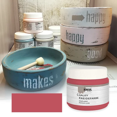 Boja za kredu, Kreul, Chalky, 150 ml - toplo crvena