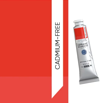 L&B Extra-Fine uljana boja, 40 ml - 893, cadmium-free red light