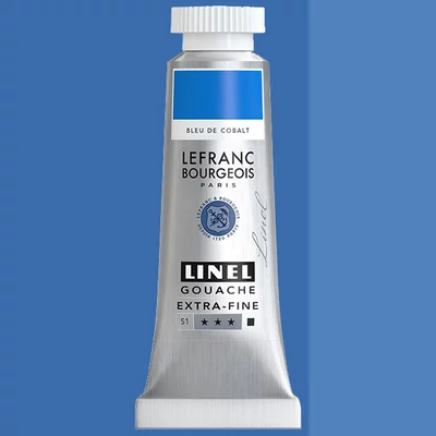 L&B Linel ekstra fina gvaš boja, 4 ml - 030, cobalt blue