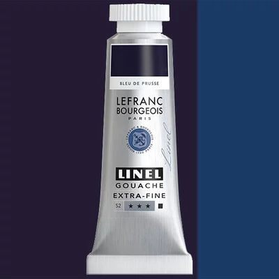 L&B Linel ekstra fina gvaš boja, 4 ml - 046, prussian blue